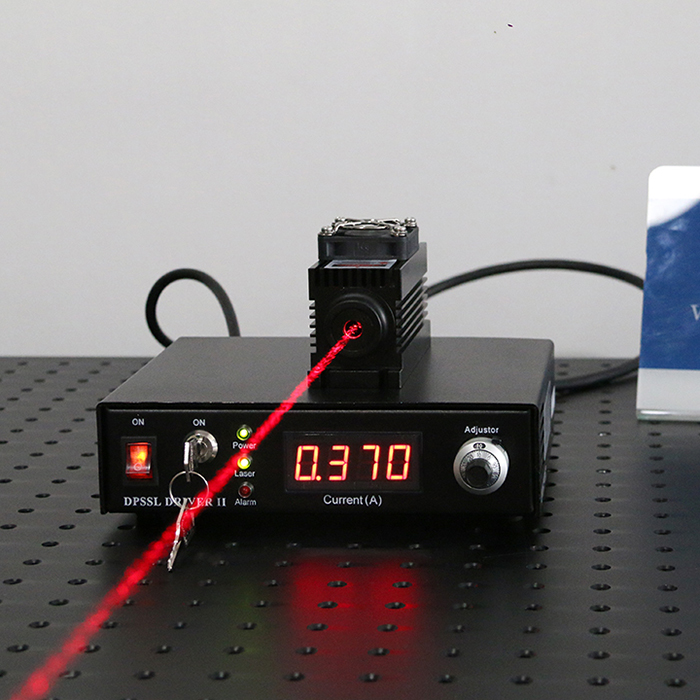 650nm 200mW Red Semiconductor Laser Lab Laser System
